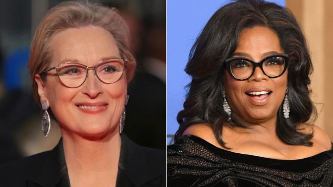Streep said Oprah (right) had 