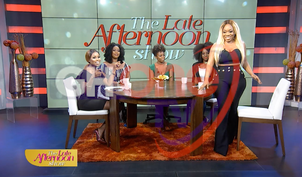 Moesha Budding on the Late Afternoon Show on GhOne TV