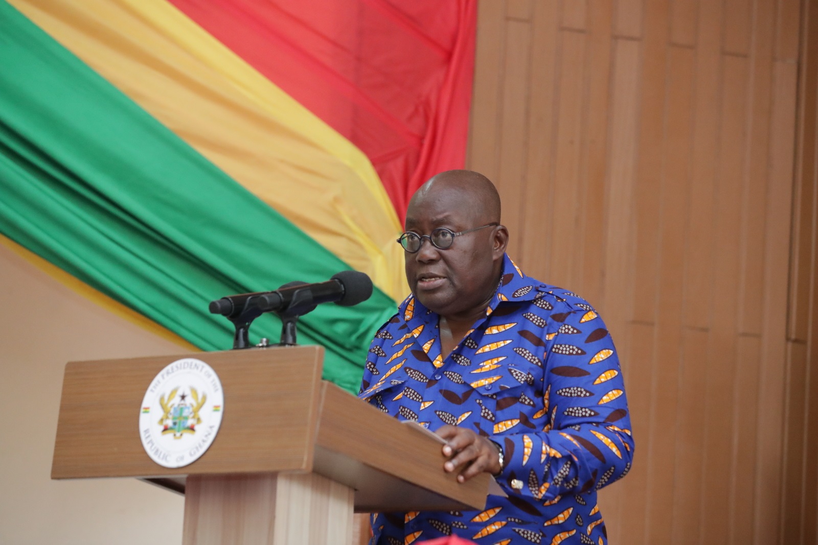 President Akufo-Addo speaks at the National TVET Conference