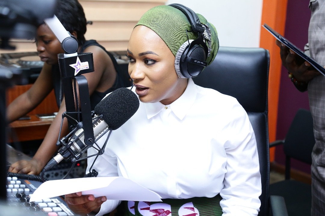 Samira Bawumia at Starr FM on International Women's Day