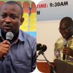 Hadzide (L) and NSA boss Sarfo Mensah