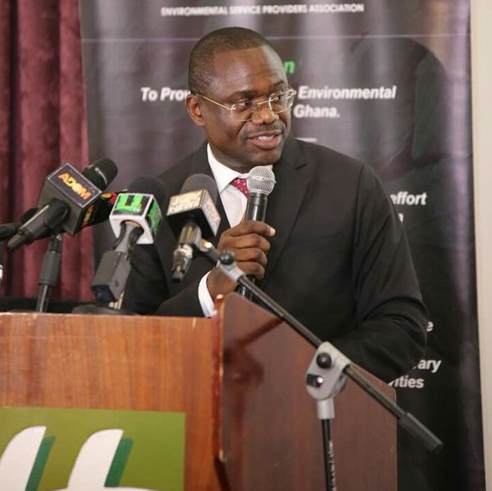 President of the Environmental Service Providers Association (ESPA), Dr. Joseph Siaw Agyepong