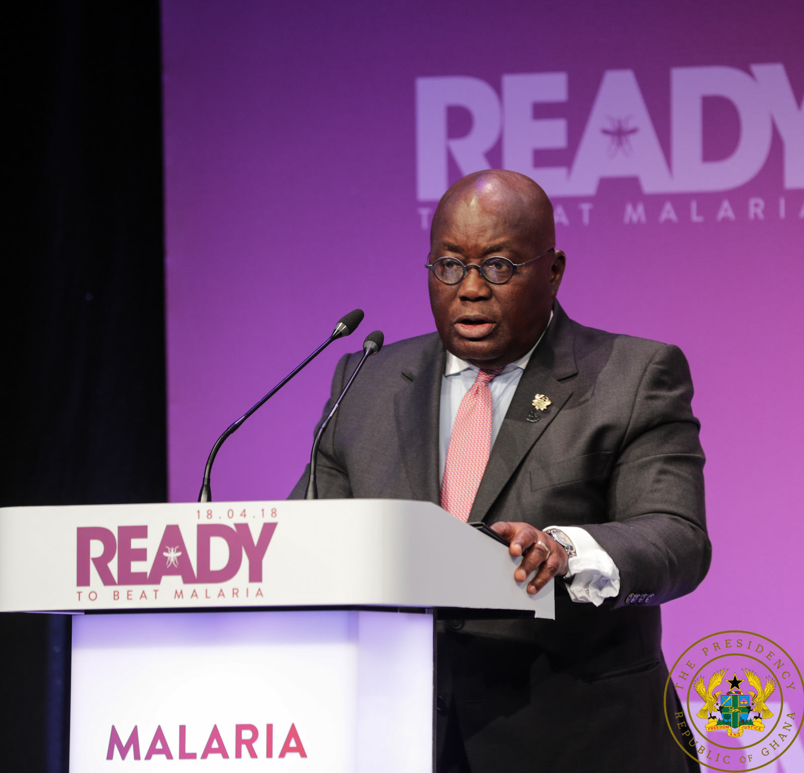 President Akufo-Addo at an event