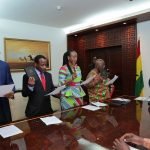 President Akufo-Addo swears in Board of GITC