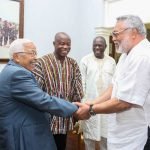 Rawlings meets Pedro Pires of Cape Verde