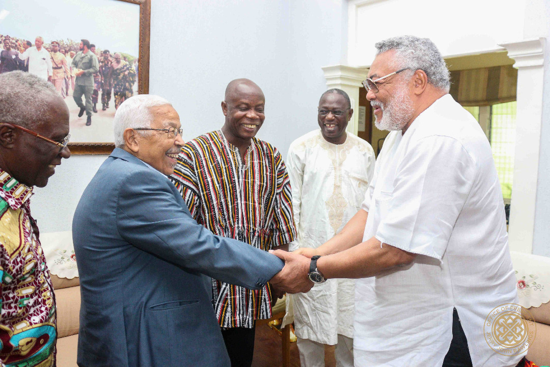 Rawlings meets Pedro Pires of Cape Verde