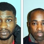 Wilfred Owusu (L) was jailed for 20 years and Michael Sutherland also received two decades of prison time | Picture: Daily Mail