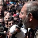 Opposition leader Nikol Pashinyan has called for a "velvet revolution"