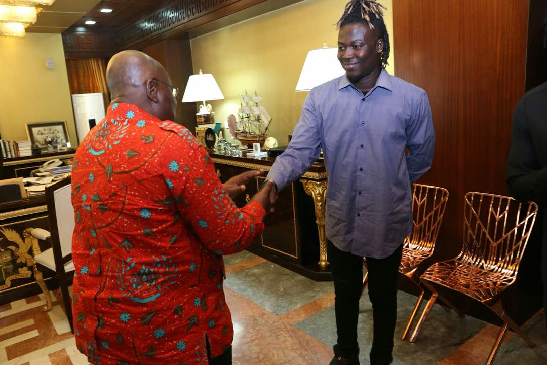 Akufo-Addo and Wisa at the Jubilee House