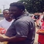 Hammer on the street selling A1 Bread