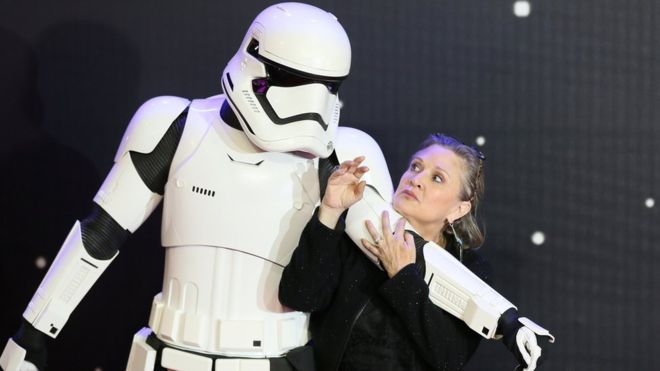 The late actress Carrie Fisher will appear in the film using footage recorded for Star Wars: The Force Awakens | Reuters