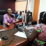 Inna Patty speaking on the Starr Woman Show with Eyram Bashan