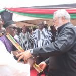 Rawlings at the funeral