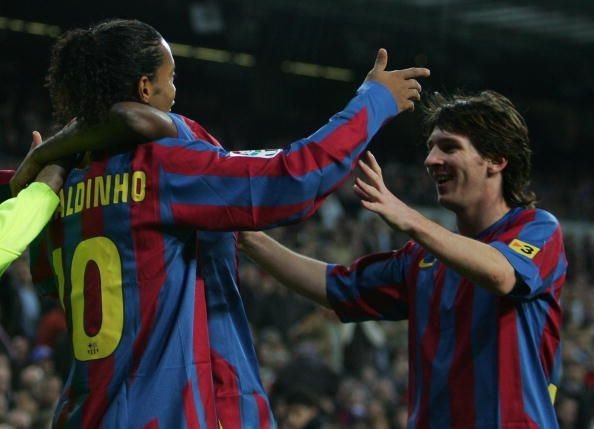 GOAL - Ronaldinho's shirts down the years 