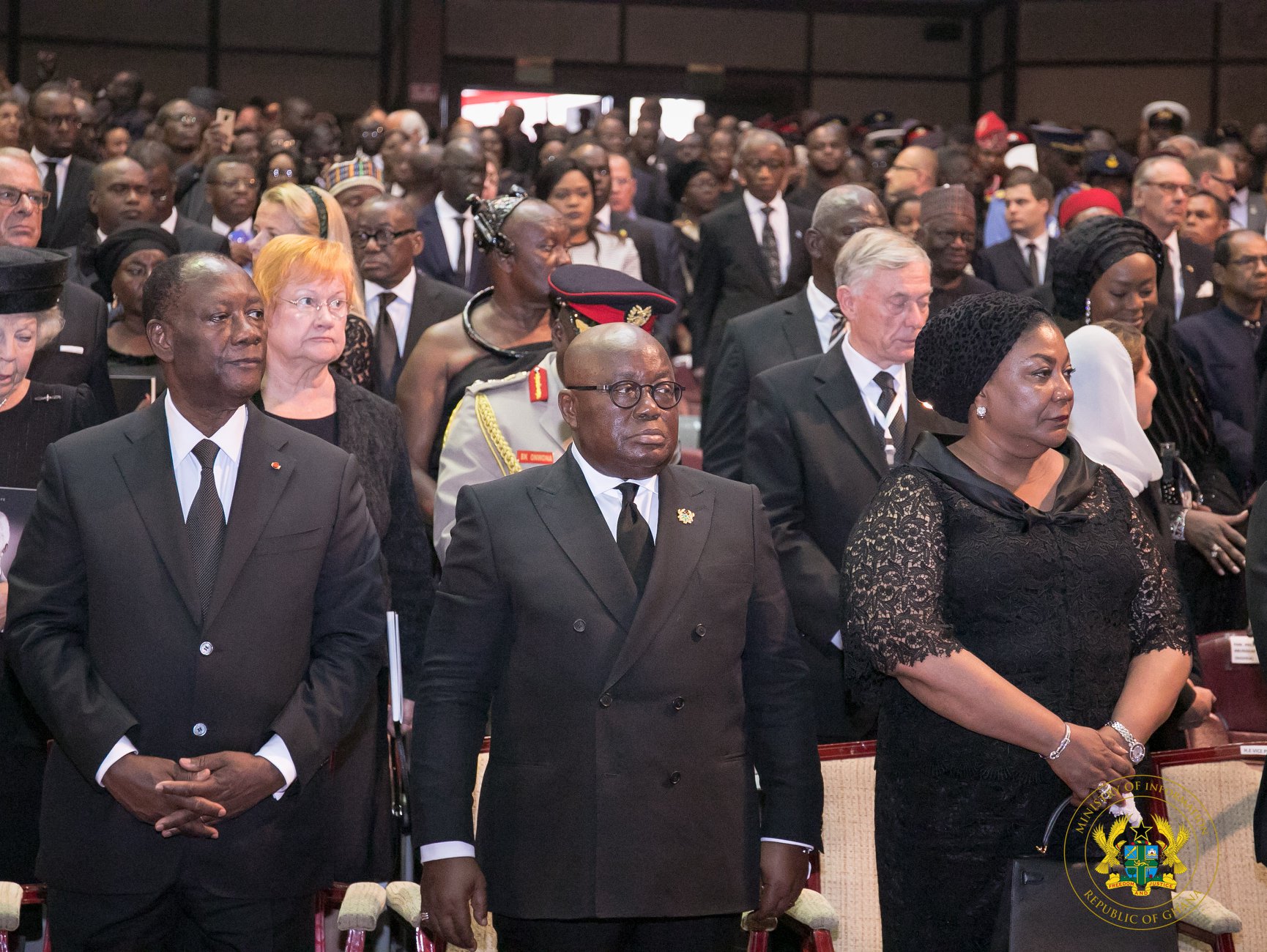Akufo-Addo at Kofi Annan's Funeral