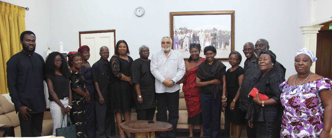 Rawlings and the family delegation