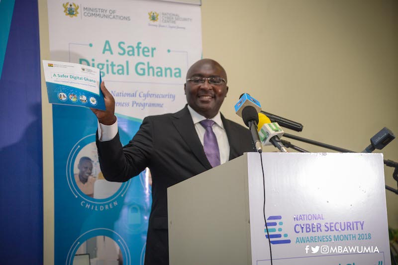 Bawumia at National Cyber Security launch