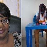 Generic picture. Dr Margaret Chebere (left) and a distraught Dr Francis Ibrahim-Betonsi (left)