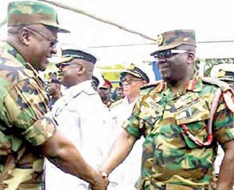 Flashback: Mahama and Maj. General Adeti
