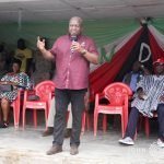 Mr. John Dramani Mahama addressing NDC delegates