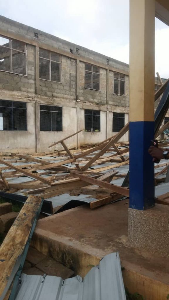 E/R: Attafuah SHS roof ripped off, 2 students injured - Starr Fm