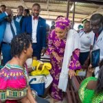 Samira Bawumia at La General Hospital
