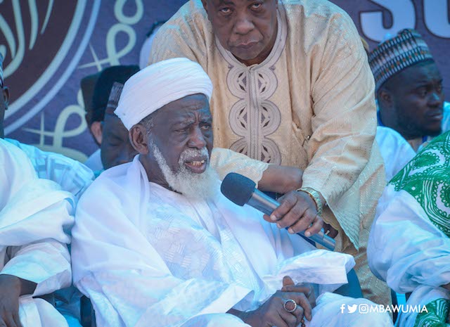 Chief Imam Sheikh Osman Nuhu Sharubutu also attended the event