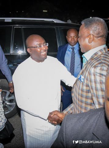 Dr Mahamudu Bawumia and Rev. Eastwood Anaba