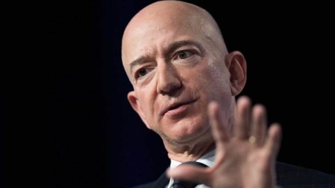 Mr Bezos also owns the Washington Post newspaper