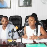 Dr. Naa Dedei Tagoe, CEO of Turning Point of Advocacy (right)