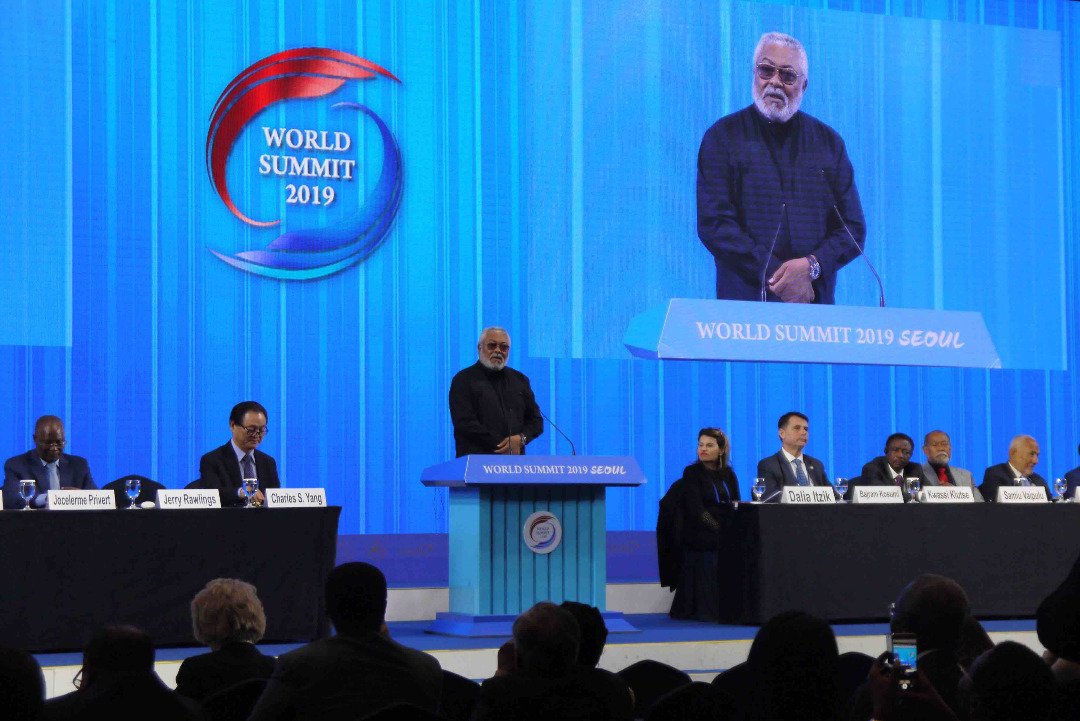 JJ Rawlings at the World Summit 2019