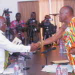 Akufo-Addo and Council of State Chairman Nana Otuo Siriboe II