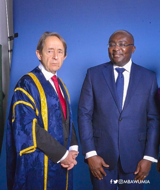 “You are our most distinguished alumnus” – Buckingham Uni. VC to Bawumia