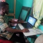 Joseph Arkoh Koranteng, 27, hopes to use the App to create jobs too