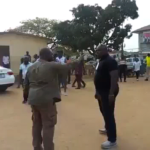 Sam George and Sulemana moments before the slap