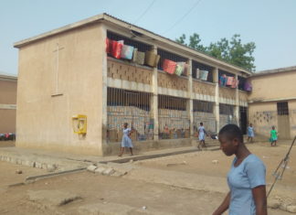 Students have converted verandas of congested dormitories into dormitories at the Bolga SHS