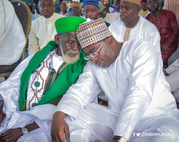 National chief Imam and Dr Mahamudu Bawumia
