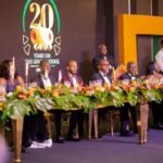 Otumfuo and other dignitaries on the high table