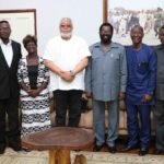 Rawlings and the Oko Vanderpuije delegation
