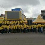 Some staff of MTN who had one on one interactions with customers during the Outreach