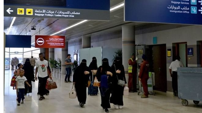 Saudi women