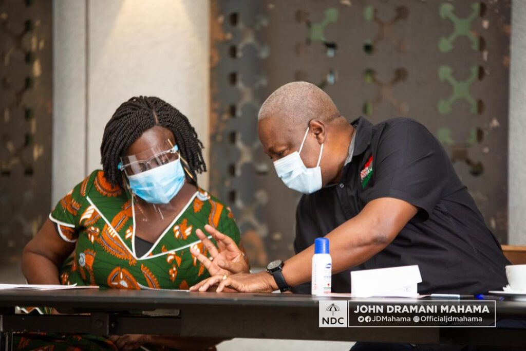 JNJ Jane Naana Breaks Words The Second Time At a Meeting With NDC Campaign Team -[PHOTOS FROM THE MEETING]