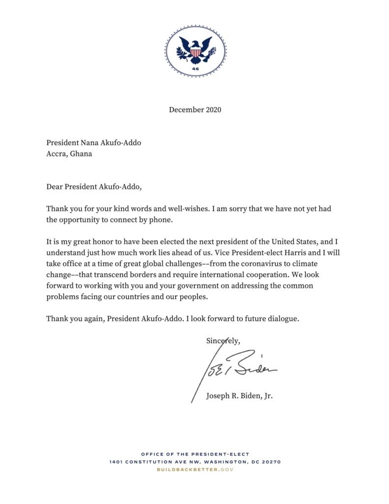 biden letter