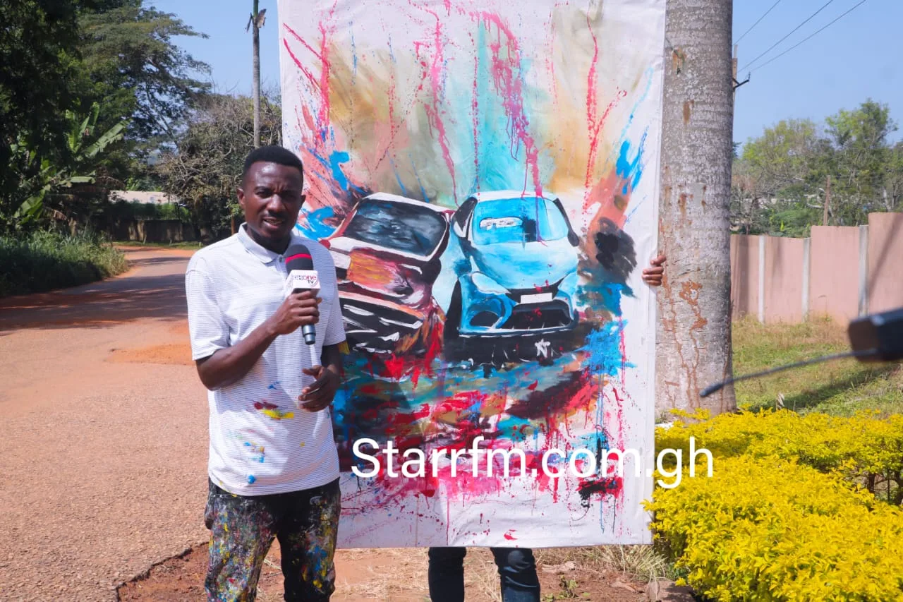 Benkum Shs Visual Arts Tutor Harnesses Creativity To Combat Rising Road 