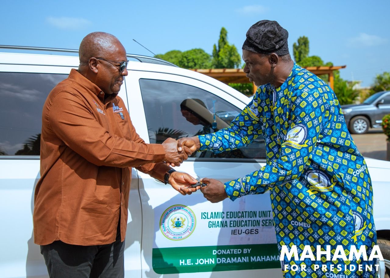 Mahama donates