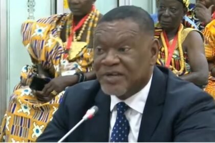 Justice Senyo Dzamefe during vetting at Parliament’s Appointments Committee