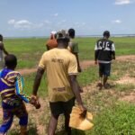 Children rescued from human trafficking by Challenging Heights in Ghana