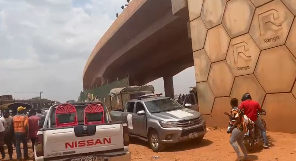 Suame Magazine Artisans block road over delays on interchange project