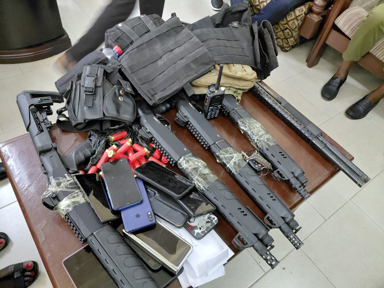 11 arrested, weapons retrieved in Adambrobe Chieftaincy dispute crackdown