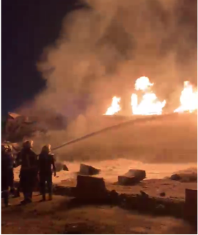 One killed, three injured as fuel tanker bursts in